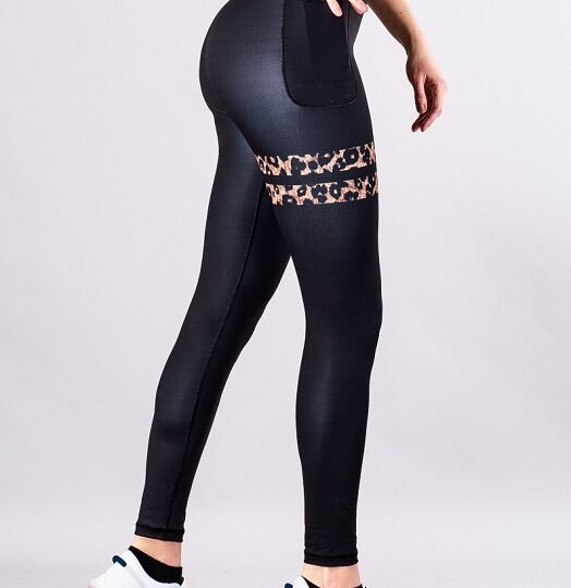 ATOMIC BASIC LEO LINES DARK LEGGINGS