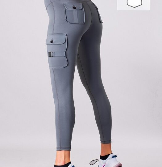 CARGO GREY CASUAL TIGHTS LEGGINGS