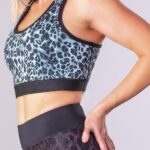 LEO FADE BLACK SPORTS TOP