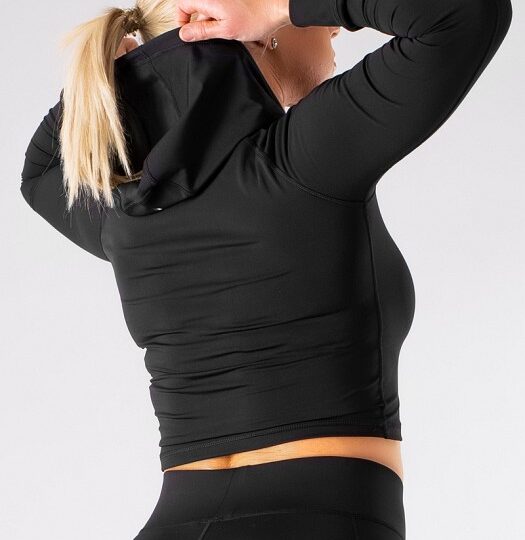 FIGHTER BLACK TOP LONG SLEEVES