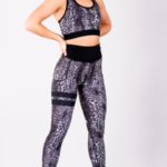 COBRA BLACK SCRUNCH LEGGINGS