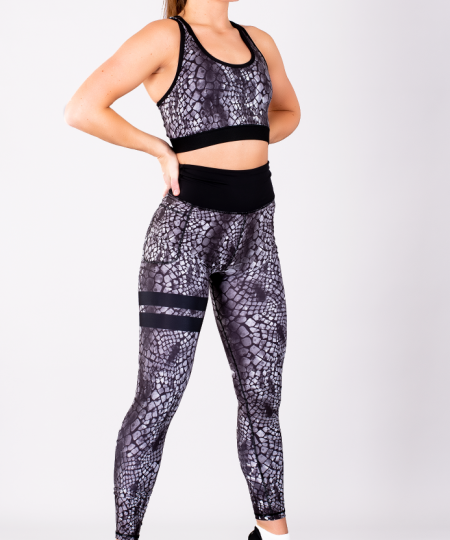 COBRA BLACK SCRUNCH LEGGINGS