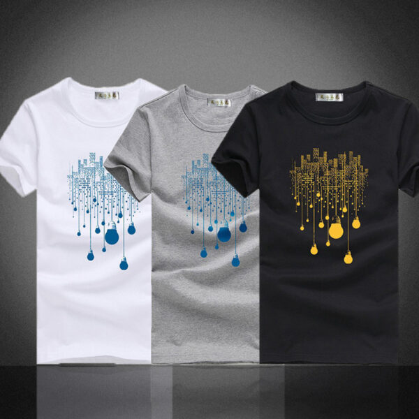 custom design logo t-shirt men
