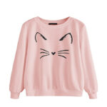 women custom design logo sweatshirts