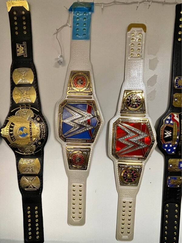 wrestling belts