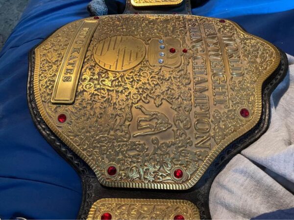 lather wrestling belts