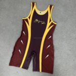 custom made sublimation printing wrestling singlet