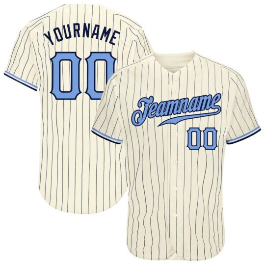 Blue & White Rock Baseball Uniform