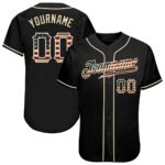 Black & Golden Baseball Uniform
