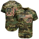 Camouflage Baseball Uniform