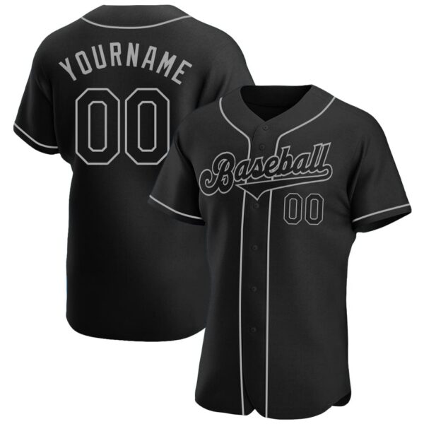 All Black Baseball Uniform