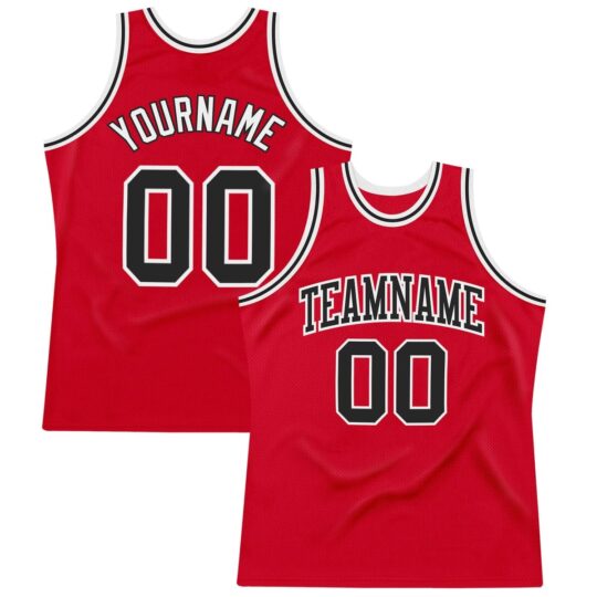 Red Basketball Uniform