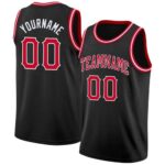 Black & Red Basketball Uniform
