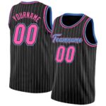 Black & Pink Basketball Uniform