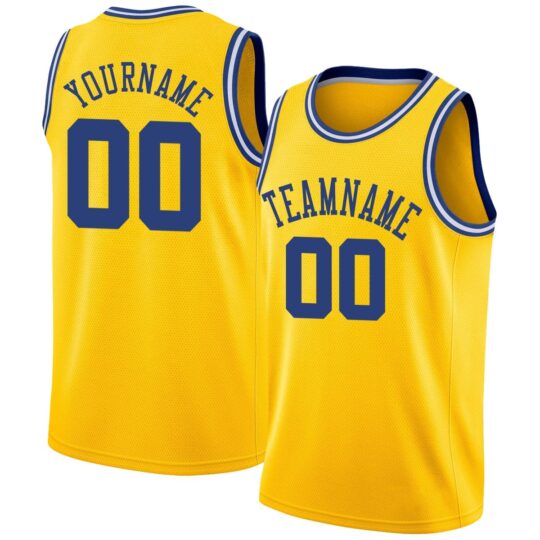 Yellow Basketball Uniform