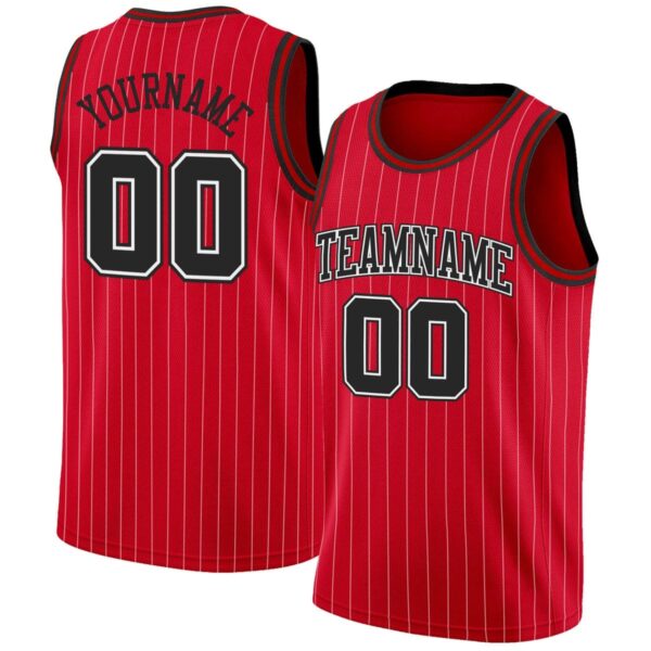 Red Lining Basketball Uniform