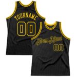 Black & Yellow Basketball Uniform