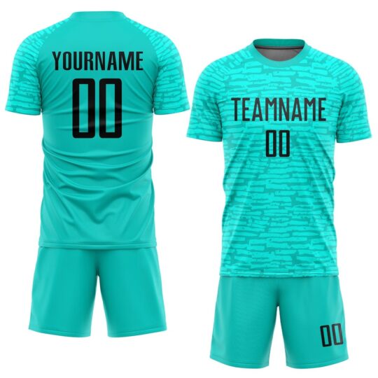 Turquoise Football Uniform