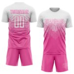 Pink & White Football Uniform