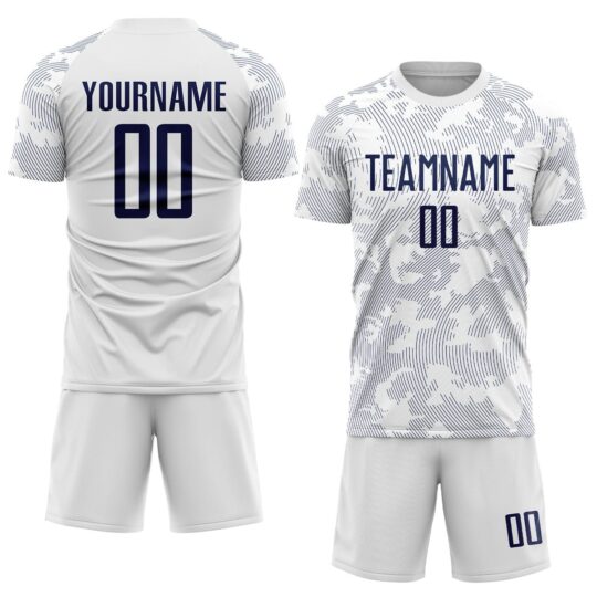White Football Uniform