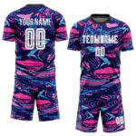 Multi Colored Sublimation Printing Design Football Uniform