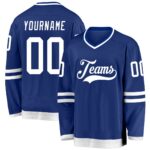 Blue & White Hockey Uniform