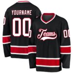 Black & Red Hockey Uniform