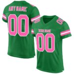 Green & Pink American Football Uniform
