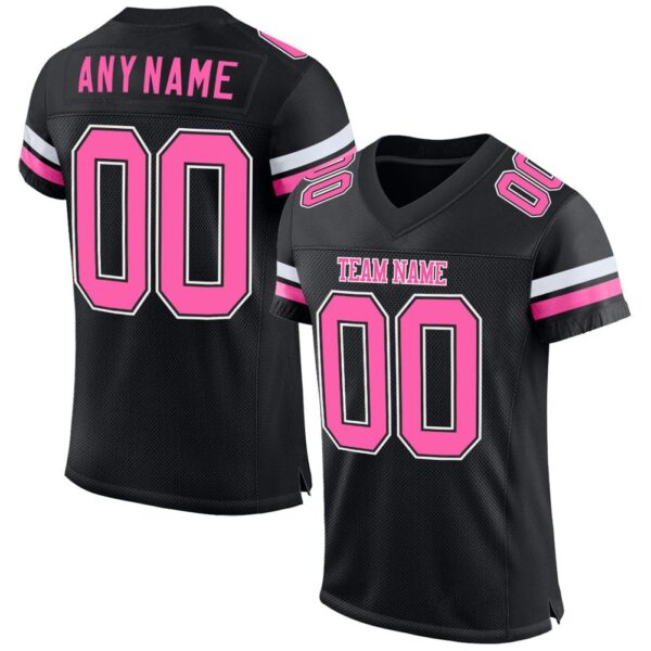 Black & Pink American Football Uniform