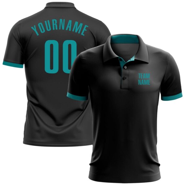 Black & Blue Polo Shirts