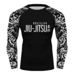 Jiu Jitsu Black Rashguard