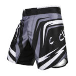 White, Black & Grey MMA Shorts