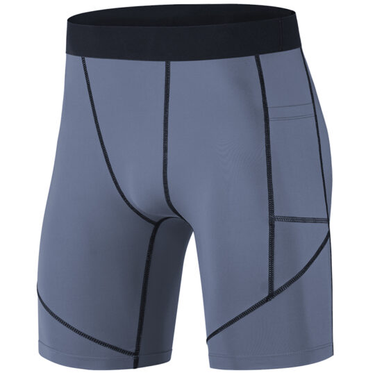 Grey Compression Shorts