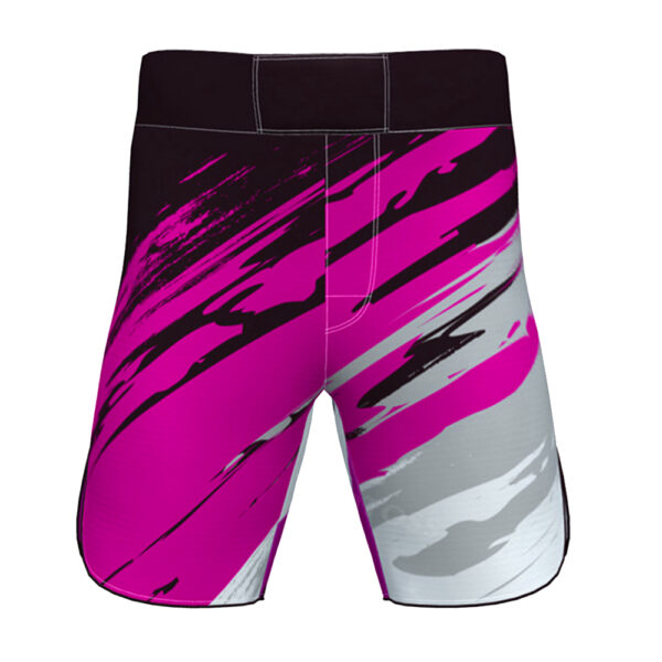 Black, Pink & White MMA Shorts