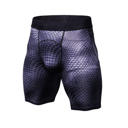 Purple Compression Shorts