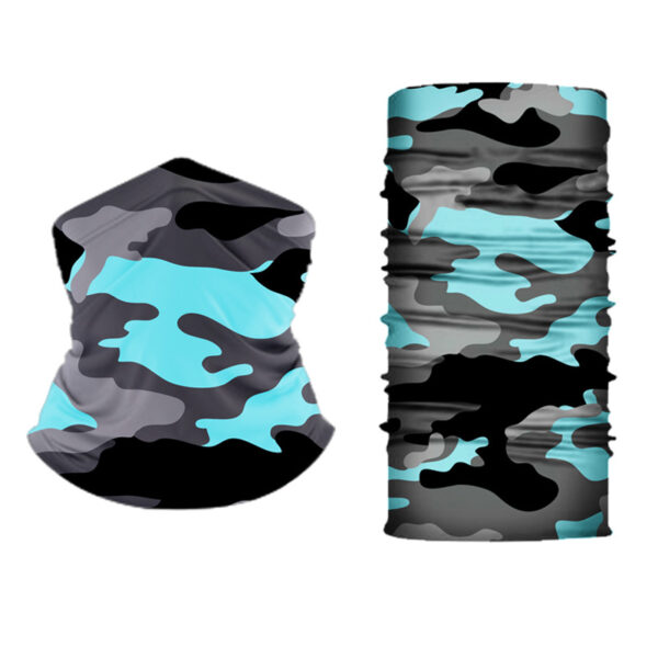Neon Camouflage Neck Buff