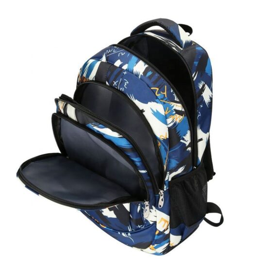 Blue & white design Backpack