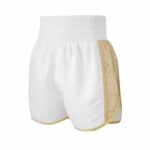White & Yellow Boxing Shorts