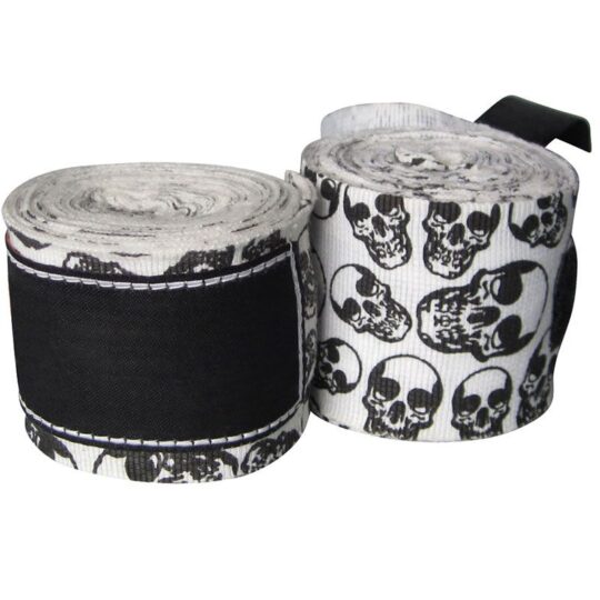 Skeleton Doodle Boxing Hand Wraps