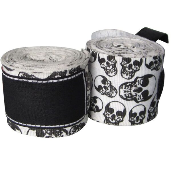 Skeleton Doodle Boxing Hand Wraps