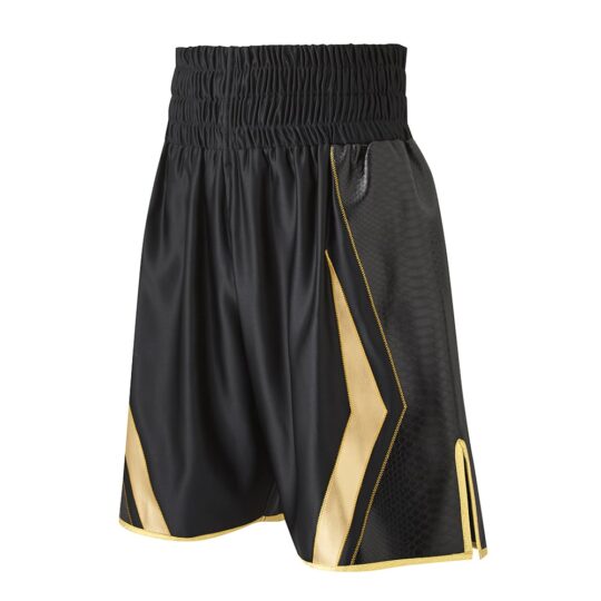 Black & Golden Boxing Shorts