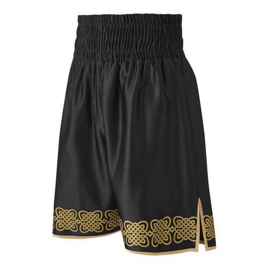 Black & Gold Boxing Shorts