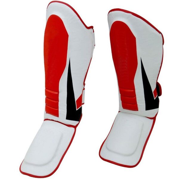 White Black & Red Shin In Steps