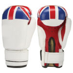 White & Red UK Flag Boxing Flag
