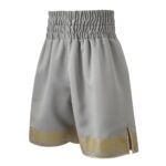 Grey & Gold Boxing Shorts