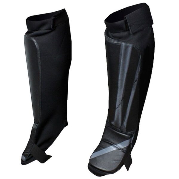 Black & Silver Shin In Steps