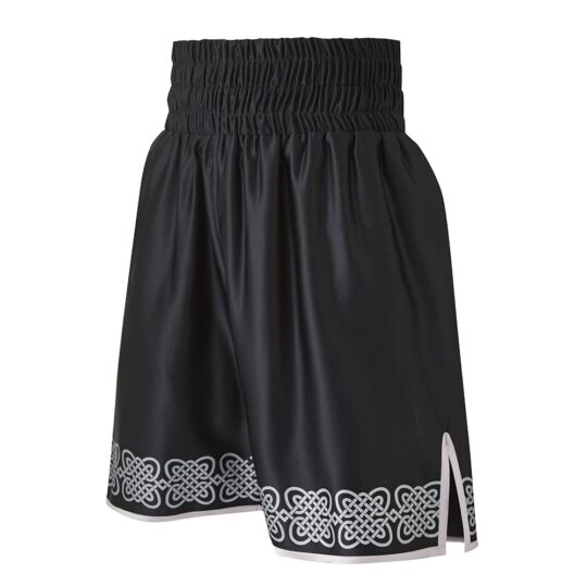 Black & White Boxing Shorts