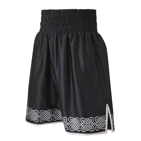 Black & White Boxing Shorts