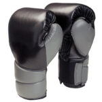 Grey & Black Boxing Gloves