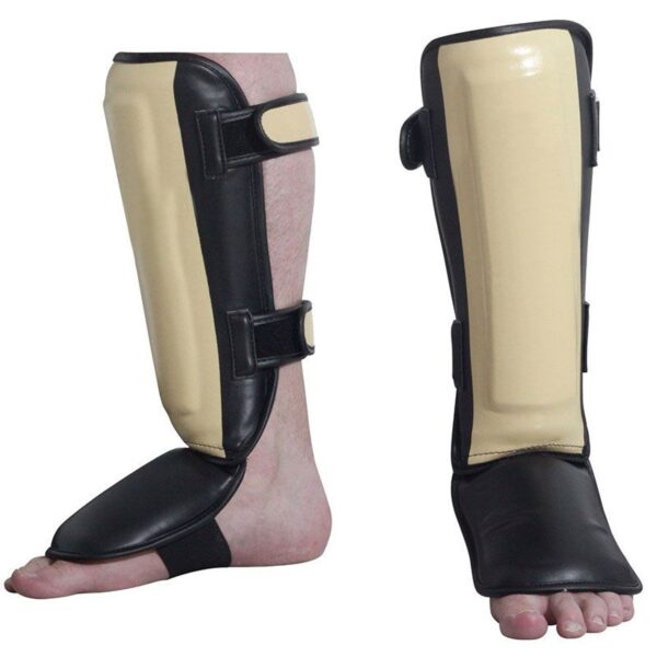 Black & Beige Shin In Steps